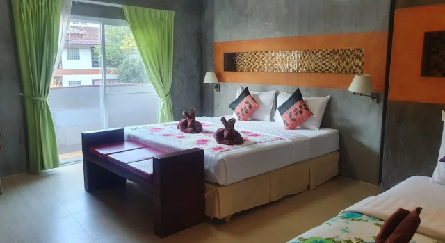 Трёхместный номер Deluxe Saikaew Boutique Hotel