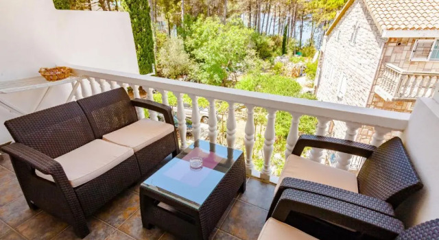 Апартаменты c 1 комнатой с видом на море Apartments Adriatic