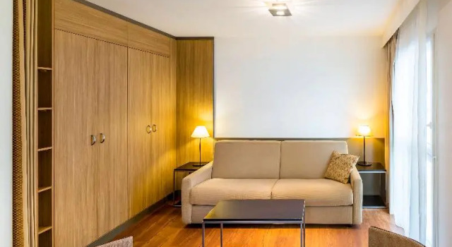 Четырёхместная студия Aparthotel Adagio Nantes Centre