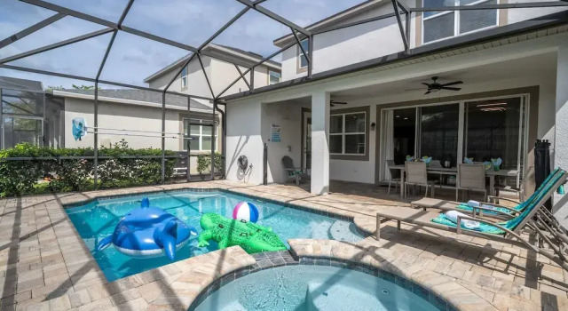Stunning 4Bd w Pool Gameroom Solara Resort 9008
