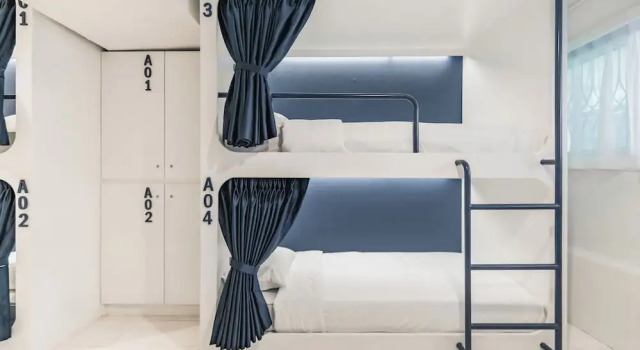 Четырёхместный семейный номер Standard Shapel Hostel and Cafe