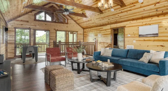 Wilder by Avantstay Group Retreat Pool + Hot Tub + Views Near Pigeon Forge Sleeps 24, Забронировать Апартаменты/квартира Севьервилл Great Smoky Mountains National Park