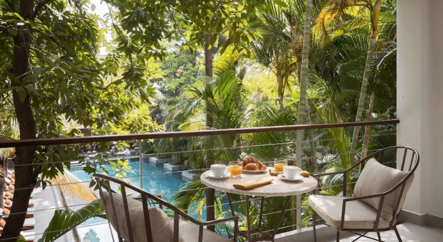 Номер Deluxe с балконом и с красивым видом из окна Plantation Urban Resort & Spa