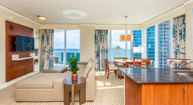 Trump International Beach Resort Ocean View 1,100 sf 1 Bed 1Bth - Privately Owned