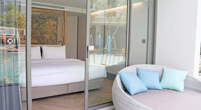 Двухместный полулюкс  Pool Access Quarter The Quarter Chaophraya by UHG - Riverfront Hotel, Walk to ICONSIAM