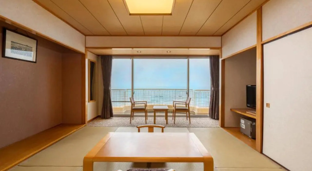 Четырёхместный номер Standard KAMENOI HOTEL Kujukuri