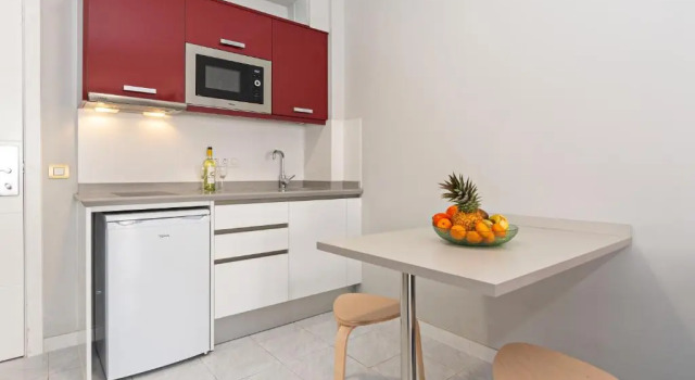 Студия с видом на бассейн Apartamentos Oceano