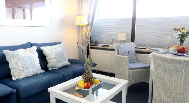 Апартаменты Strandnahe Ferienwohnung, Zentral gelegen, Ost-Balkon, Andreas Dirks-Str. 2