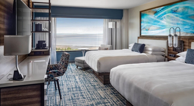 Четырёхместный номер Standard Marriott Anchorage Downtown