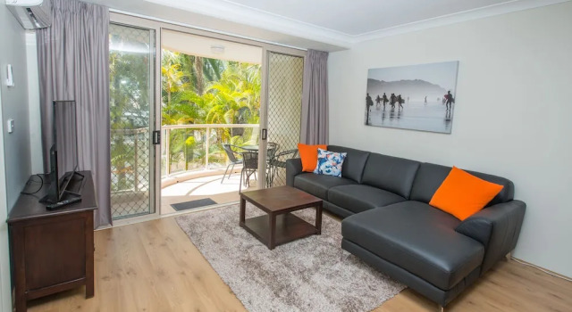 Апартаменты Superior с 2 комнатами с балконом Miami Beachside Holiday Apartments