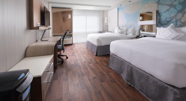 Четырёхместный номер Standard Courtyard by Marriott Dallas Plano/The Colony