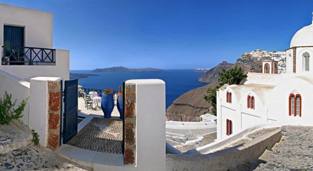 Santorini Reflexions Volcano