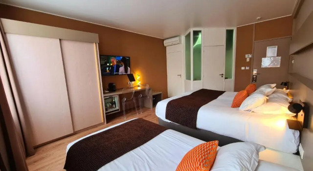 Двухместный номер Standard Logis Hôtel et Spa Le Renard