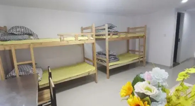 Кровать в общем номере Zebra Residence (Ping'an Branch), Shanghai