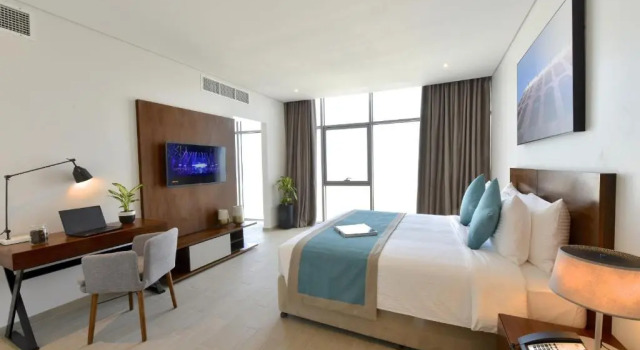 Апартаменты Deluxe с 2 комнатами с видом на море Swiss-Belresidences Juffair