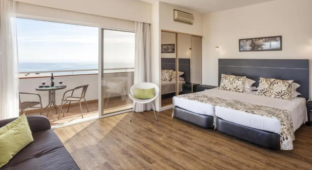 Студия Superior с видом на море Alvor Atlântico Beach Aparthotel