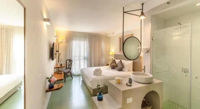 Двухместный номер Superior с балконом Margosa Boutique Hotel Tel-Aviv Jaffa