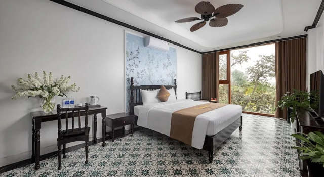 Двухместный номер Deluxe с видом на бассейн La Vento Resort Ninh Binh