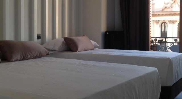 Трёхместный номер Standard с красивым видом из окна Hostal Gran Via 44