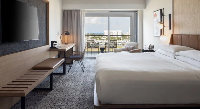 Двухместный номер Deluxe с балконом и с видом на залив Sheraton Puerto Rico Resort & Casino