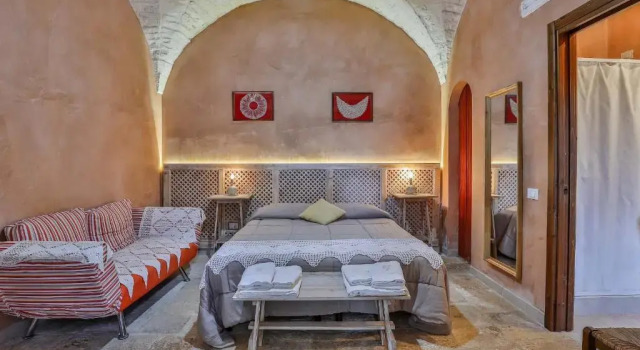 Двухместный номер Standard с видом на бассейн Masseria Casina Vitale - Amami Collection