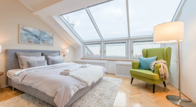 Venus Apartments - Deluxe Loft Skylit, Buchen Sie Ferienwohnung Budapest Zentralungarn