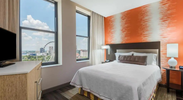 Двухместный люкс c 1 комнатой Home2 Suites by Hilton Atlanta Downtown