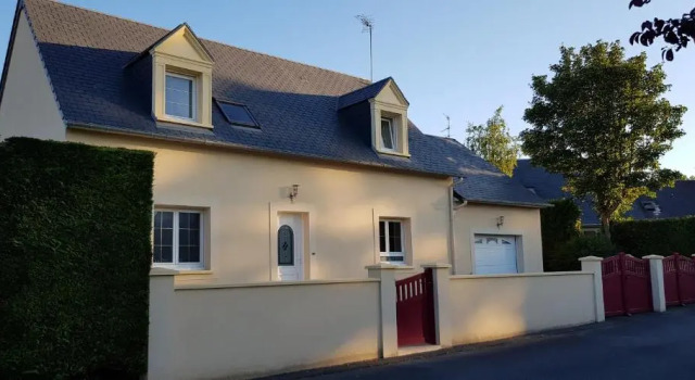 Maison, 5km de la Mer, Boek Hotel Fontaine-Henry D-day Beaches
