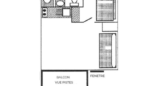 Appartement Les Menuires, 1 pièce, 4 personnes - FR-1-452-52, Забронировать Апартаменты/квартира Ле-Менюир Три Долины