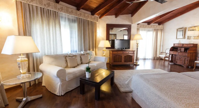 Люкс с видом на море Hotel Rural Cas Pla