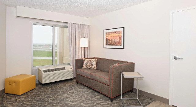 Двухместный люкс Hampton Inn & Suites N Ft Worth-Alliance Airport