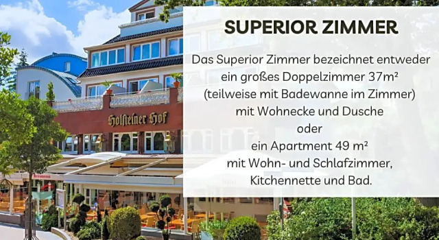 Номер Superior Hotel Holsteiner Hof - Timmendorfer Strand
