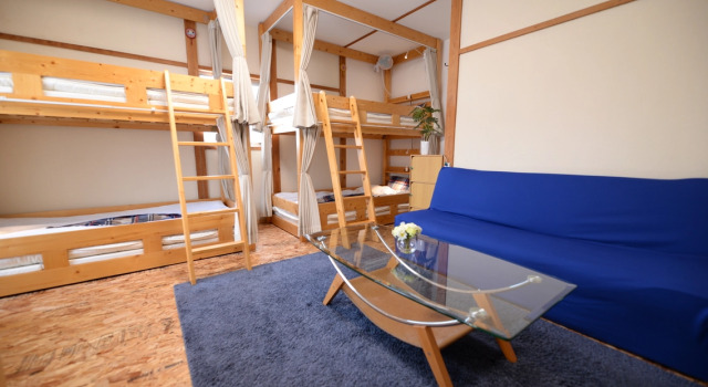 Кровать в общем номере (женский номер) Destiny Inn Sakaiminato