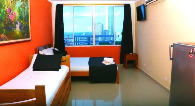 E11C Estudio en Cartagena frente al mar, Rezervovat Apartmán Hotely v Bolivar s parkováním, Parkování