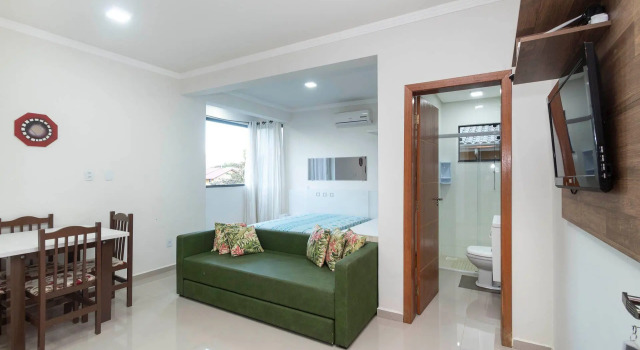 Aluguel Apartamento Studio 17 Monoamb 4 pessoas Bombas SC