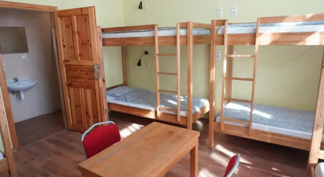 Bett im Wohnheim Hostel4u