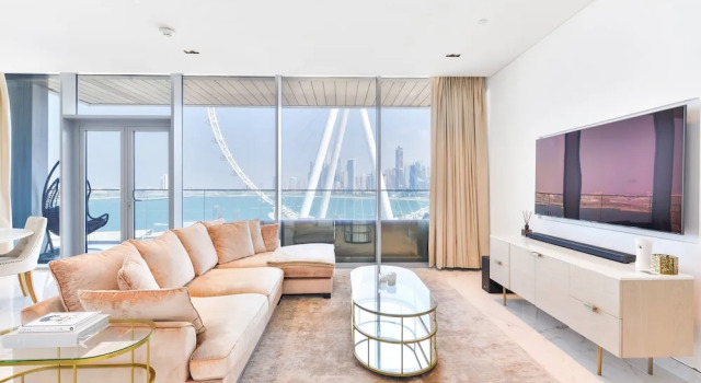 Апартаменты Luxury Stylish 2BR on Bluewaters Island