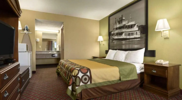 Номер Standard Super 8 by Wyndham Hattiesburg North - University Area