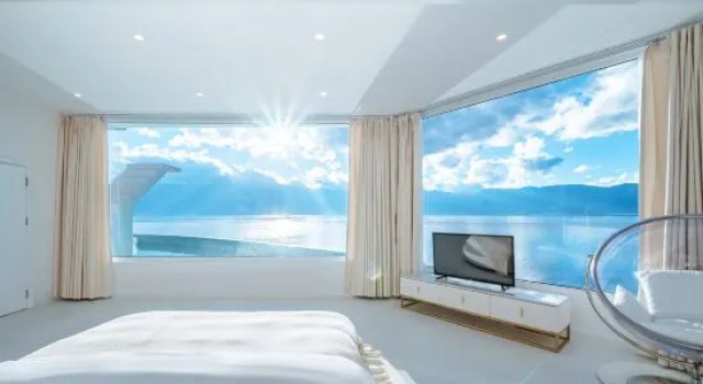 Люкс Guyue Yueyaju Lake View Guesthouse