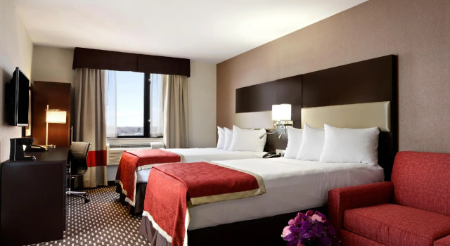 Двухместный номер Standard Howard Johnson Jamaica NY Near AirTrain JFK