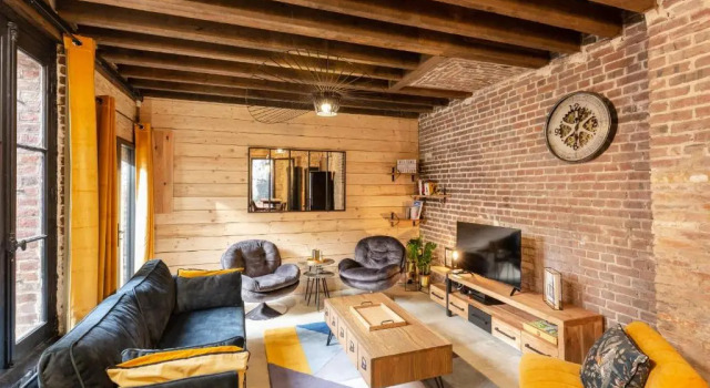 LAtelier dÉléa 4 Terrace - Industrial-chic in the heart of Honfleur, Забронировать Отель Онфлер 
