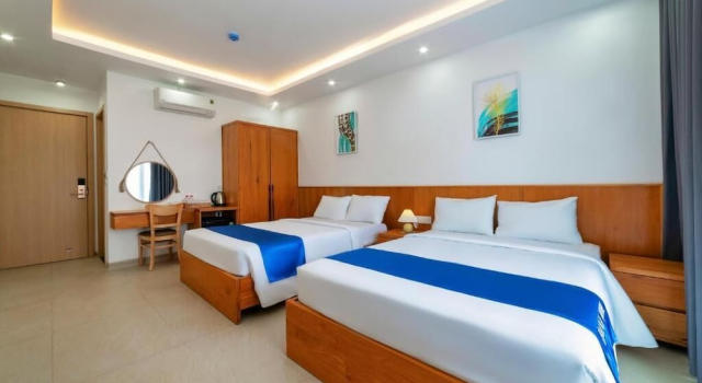 Двухместный номер Deluxe с балконом и с видом на горы Hana Hotel Sonasea Night Market Phu Quoc