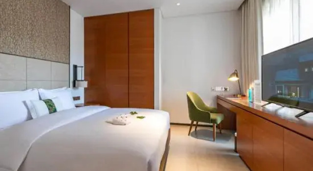Двухместный семейный люкс Banyueshan Spa Hotel