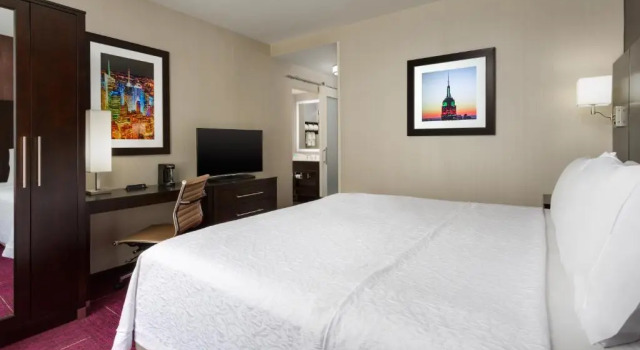 Двухместный номер с видом на город Hampton Inn Times Square Central
