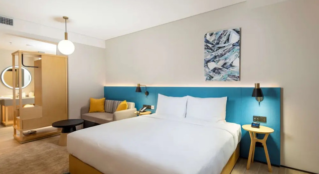 Двухместный номер Standard Hilton Garden Inn Zhuhai Hengqin Sumlodol Park