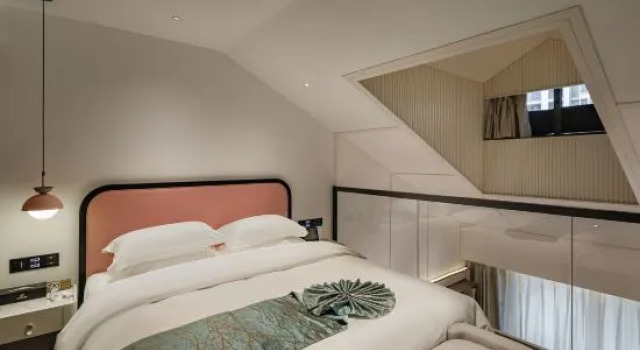 Семейный люкс Дуплекс Quxian Wenfeng Youzhu Hotel
