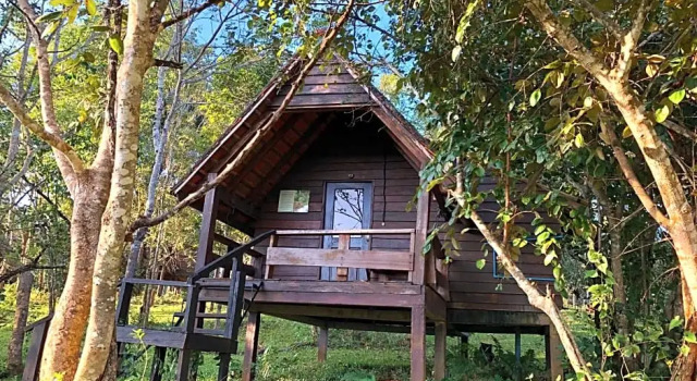 Двухместный номер Standard с видом на горы Nature Lodge