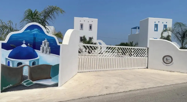 Вилла с 4 комнатами с видом на сад Xenos Villa 6 with a Private pool near the sea