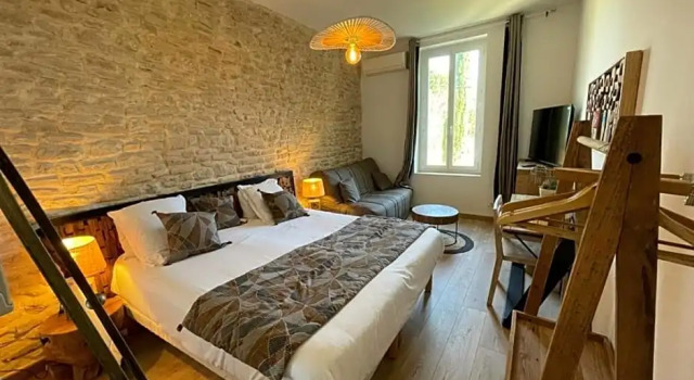 Süper oda Hotel Mas De Galoffre