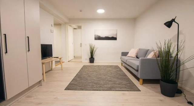 Студия Цокольный этаж Spot Apartments Helsinki